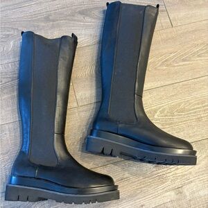 Billini Sleek Black Knee Boots